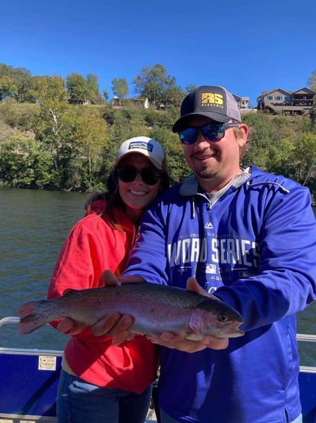 4 Hour Afternoon Guided Trout Trip on Lake Taneycomo in Branson, MO